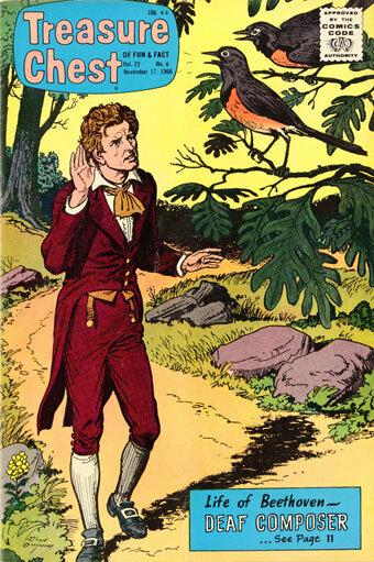 Beethoven Comic Book Cover Beethoven Comic Book Cover