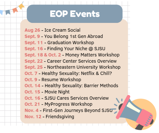 F25 EOP Events