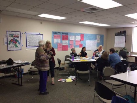 Mathematics Education Teachers in a classroom