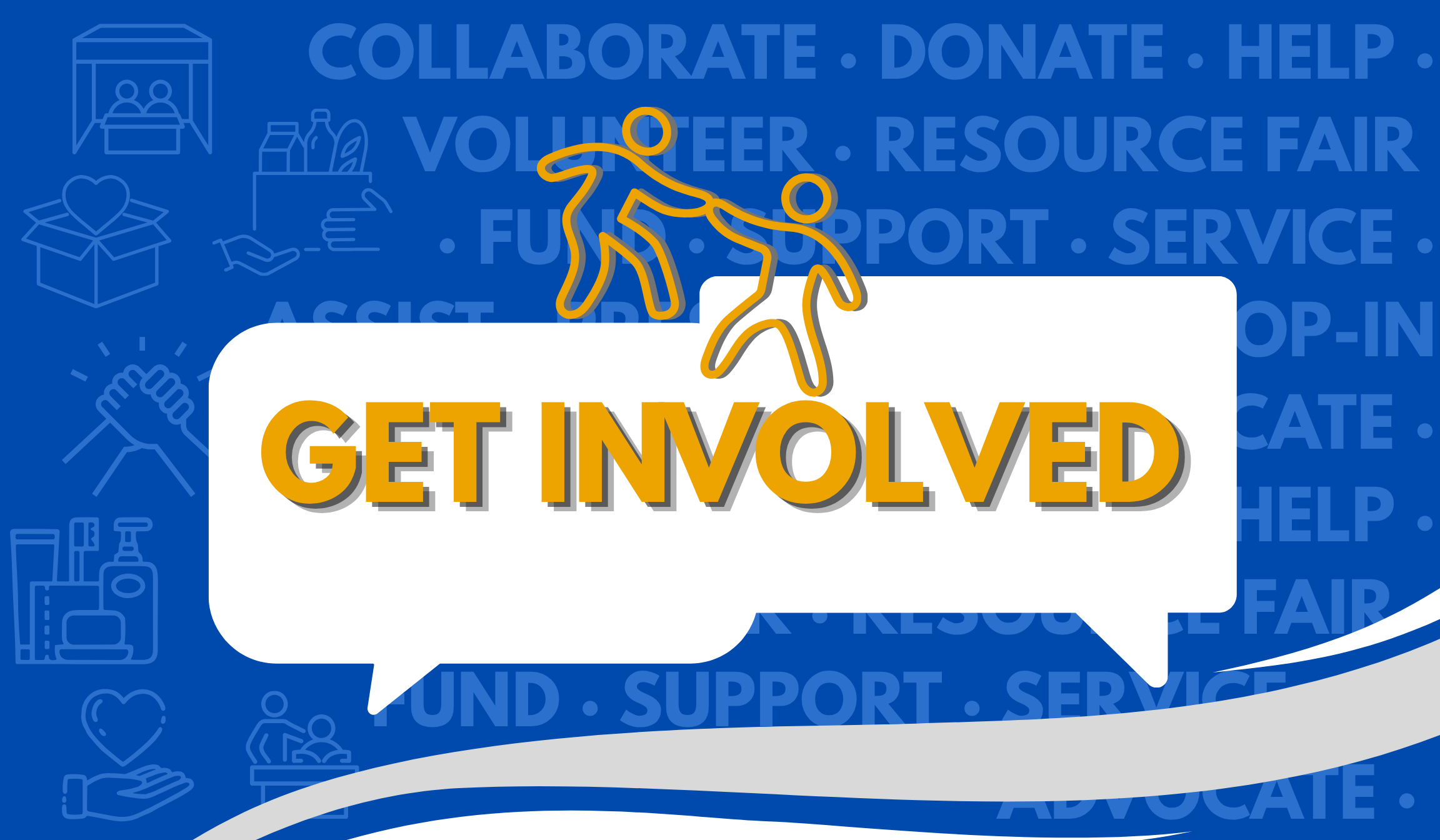 get involved cover page title